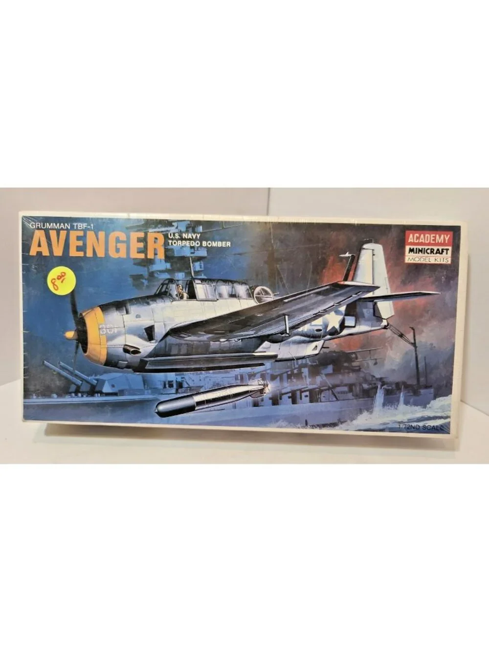 Academy Minicraft 1:72 Grumman Avenger TBF-1 Plastic Model Kit Un-Opened # 1651